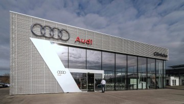 Audi-Terminal in Weimar