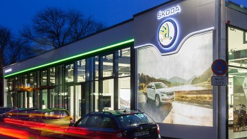 Graf Hardenberg: Neuer Skoda-Betrieb eröffnet