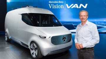 Mercedes Vision Van: Mutterschiff für Drohnen