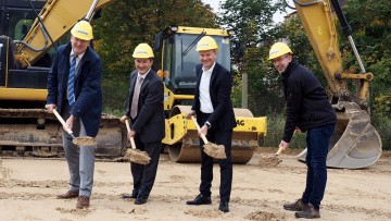 Spatenstich: Lensch & Bleck baut neues Opel-Autohaus