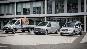 Mercedes-Transporter: Komplettservice mit Stern