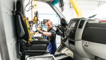 Digitalisierung: Mercedes vernetzt Sprinter-Produktion