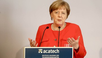 Angela Merkel acatech