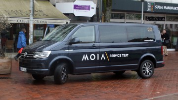 Mitfahrt beim Mobilitätsdienst Moia: Speed-Date mit einem T6