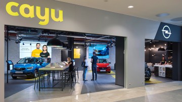Eröffnung in Stuttgart: Das ist der erste Opel CAYU-Store