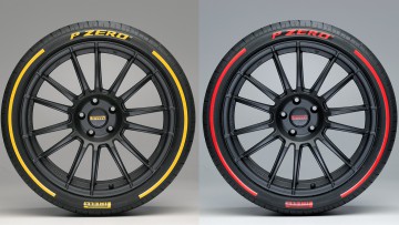 Pirelli-Reifen: Bunt ist das neue Schwarz