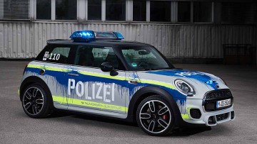 Mini Polizeifahrzeug