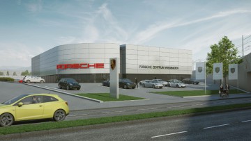 Scherer Gruppe: Neues Porsche Zentrum für Wiesbaden