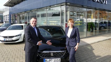 Partnerschaft: Peugeot Deutschland fördert BFC