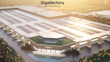 Geplante Tesla Gigafactory Grünheide