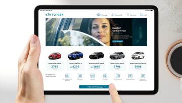 Auto-Abo-Plattform: Toyota startet "Kinto Flex"