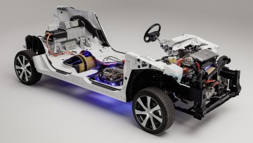 Toyota Mirai als Schnittmodell: Das Innenleben eines Brennstoffzellenautos