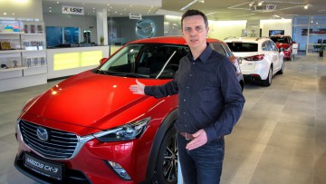 Mazda: Neuer Showroom für Autohaus Vollmari
