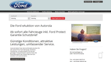 Neue Ford-Auktionen bei Autorola: Drei Tage, 400 Fahrzeuge
