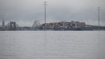 Baltimore Brückeneinsturz Containerschiff