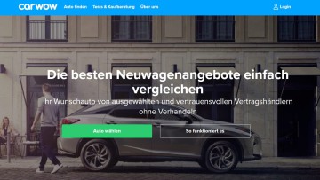 Neuwagenplattform: Carwow.de erweitert Portfolio