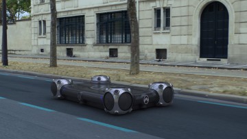 Automobile Entwürfe für Metropolen: Das "fahrende Baguette" von Citröen