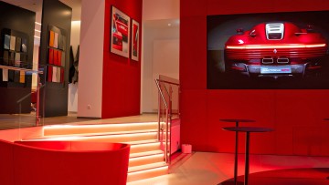 Ferrari City-Showroom in Hamburg
