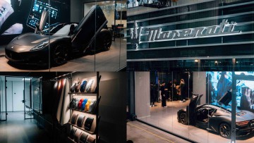 Impressionen des neuen Maserati-Showrooms der Gohm Italia GmbH