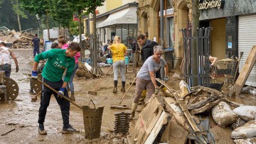 Hochwasser; Überschwemmung; Überflutung; Flutkatastrophe; Ahrweiler