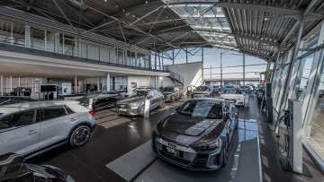 Audi-Showroom der Jacobs Gruppe