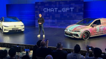 VW-Technikvorstand Kai Grünitz auf der CES 2024