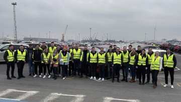 Der Mazda Juniorenclub trifft sich 2024 im Hafen Antwerpen