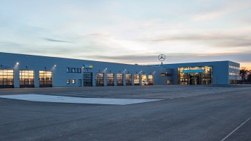 Mercedes-Benz: Neues Nutzfahrzeugzentrum in Mannheim