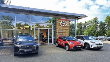 Neue Toyota-CI bei Motor Nützel