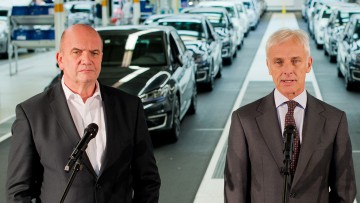 VW-Krise: Konzernchef und Betriebsrat raufen sich zusammen