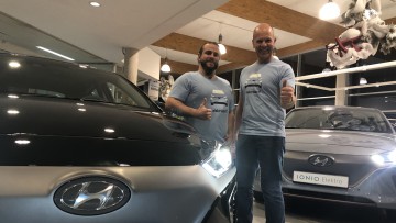 500. Hyundai Ioniq Elektro ausgeliefert: Auto Sangl feiert Verkaufsjubiläum