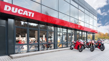 Ducati Store der Scherer Gruppe in Mainz
