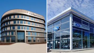 Die Firmenzentralen der Van Mossel Automotive Group und der Hugo Pfohe GmbH
