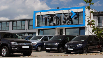 Zentrale der TOHA Automobil Vertriebs GmbH in Hinterschmiding