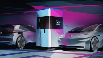 Elektromobilität: VW setzt auf mobile Schnellladesäule
