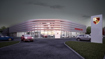 Hülpert: Porsche Zentrum Dortmund kurz vor Fertigstellung