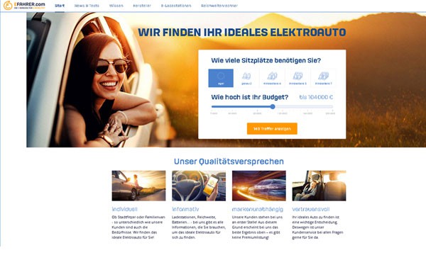 EFahrer.com Online-Vermittlungsportal