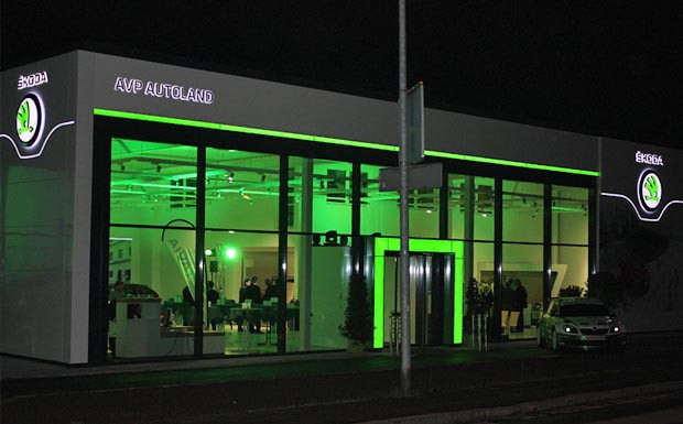 AVP Autoland eröffnet Skoda-Haus in Zwiesel
