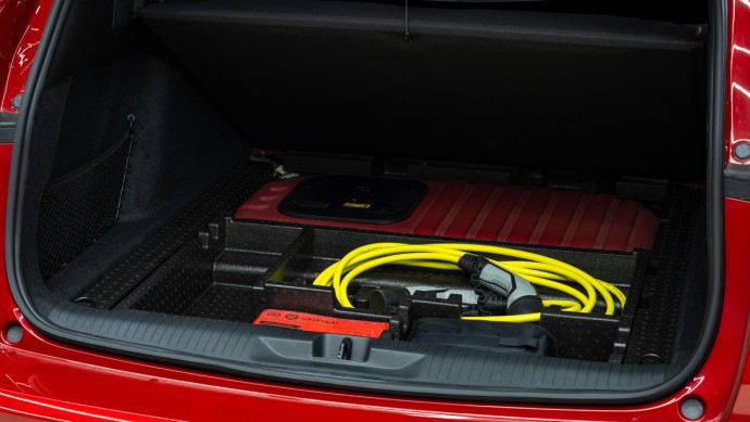 Kofferraumfoto vom Opel Astra Sports Tourer Electric