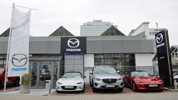 Mazda-CI beim Autohaus Häusler