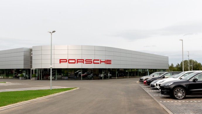 Porsche Zentrum in Chemnitz