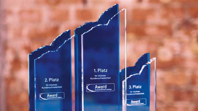 TÜV Rheinland Award für Kundenzufriedenheit 2018