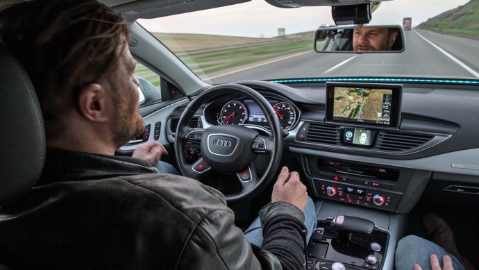Pilotiertes Fahren mit Audi