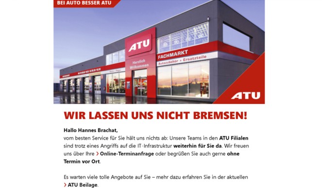 ATU-Kundennewsletter