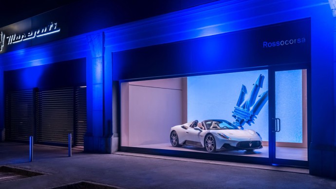 Maserati Store-Konzept "sartoria | officina"