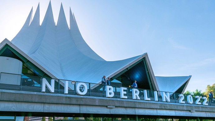 Nio-Launchevent in Berlin 2022