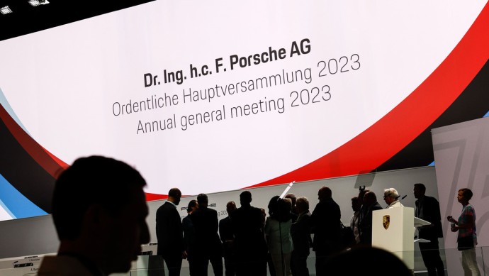 Porsche-Hauptversammlung 2023 in Stuttgart