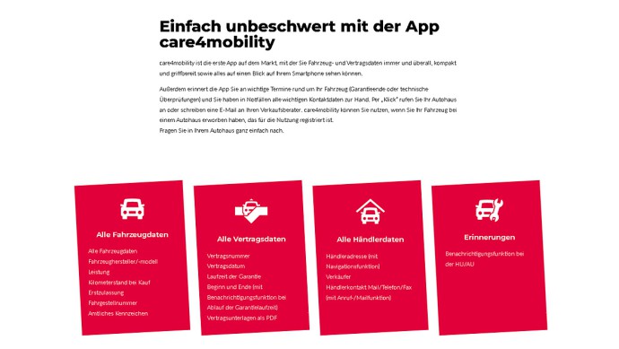 Real Garant-App care4mobility