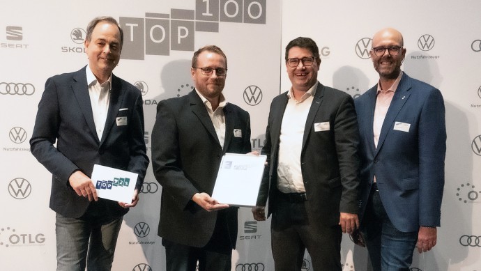 Fischer Automobile sichert sich Platz eins beim "OTLG TOP100"-Wettbewerb 2022