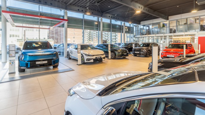 Kia Autohaus Guenther Showroom